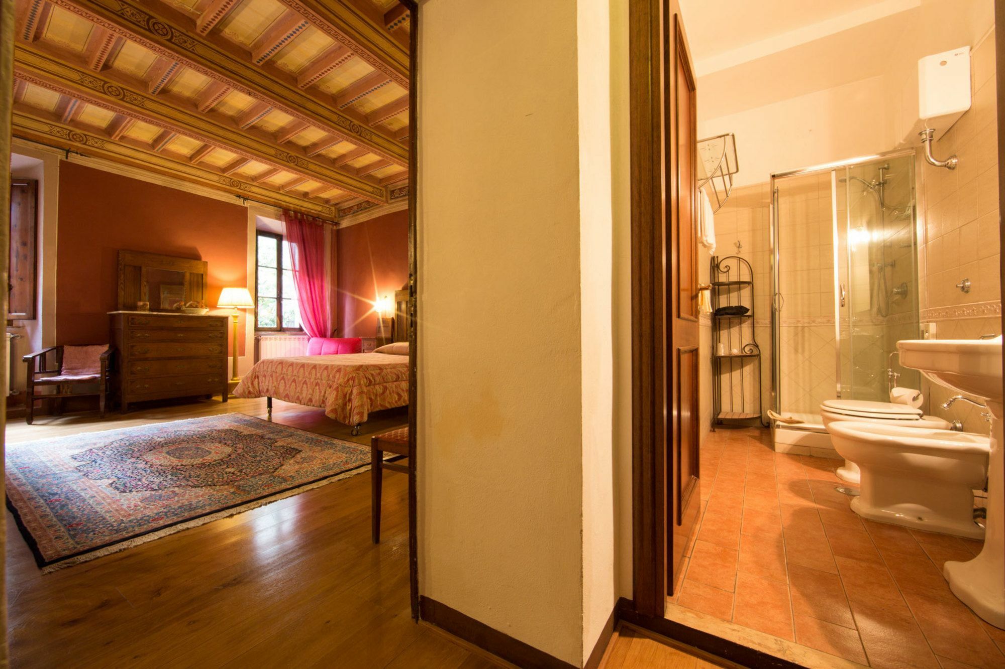 Bed and Breakfast Palazzina Cesira Монтальчино Экстерьер фото